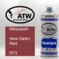 Preview: Mitsubishi, New Safari Red, R73: 400ml Sprühdose, von ATW Autoteile West.